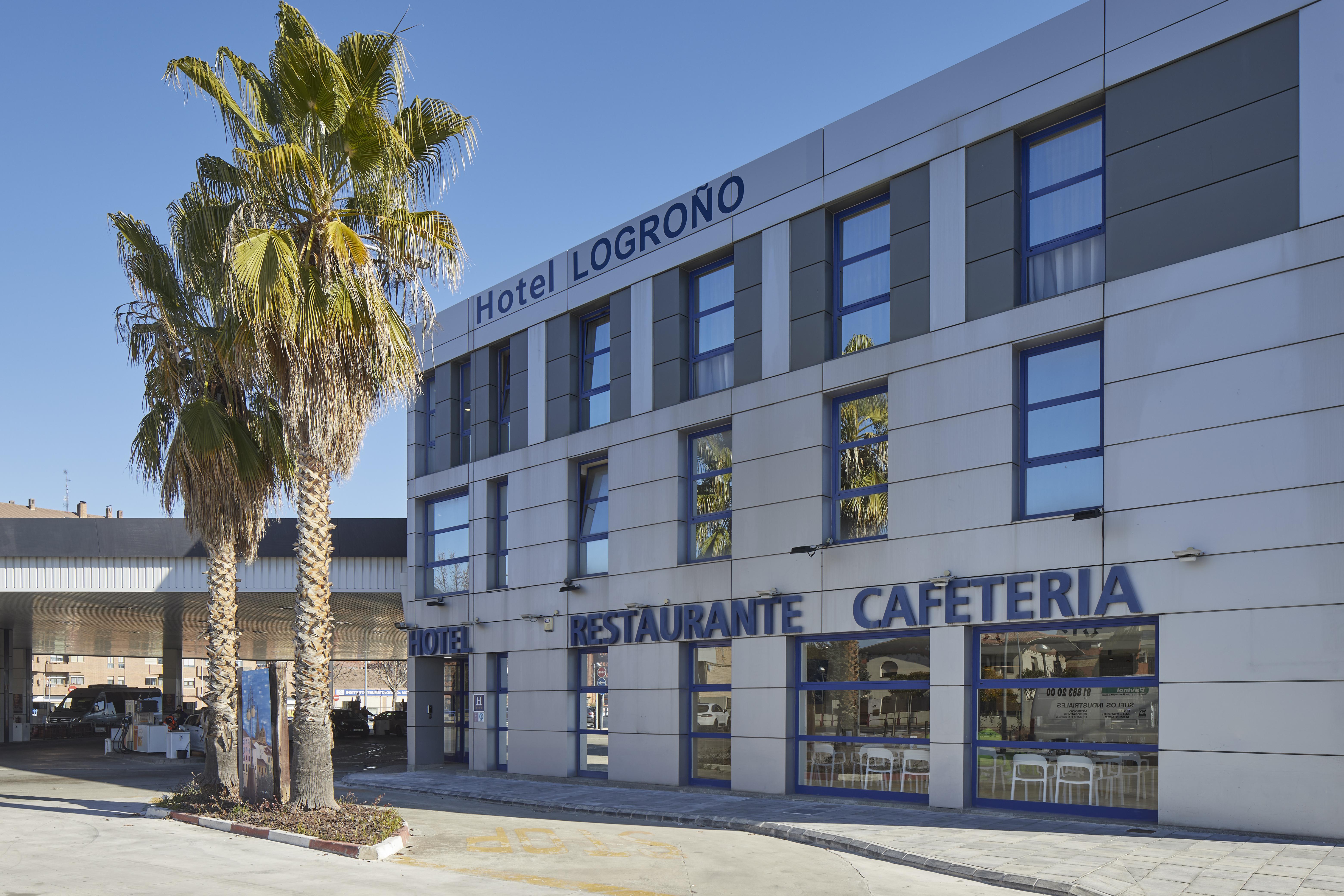 Iraipe Logrono Hotel Bagian luar foto